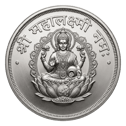 The promotional 999 fine silver coin